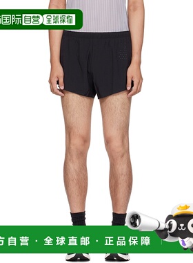 1h可退 潮奢 On 男士 黑色 Race 短裤 1ME10020553