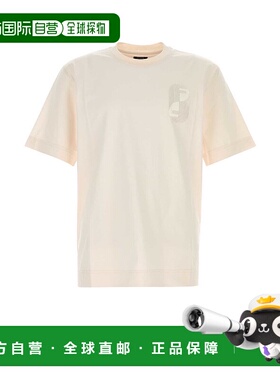 FENDI 男士T恤 FY0936AOZ6F1J7C AW2025 白色 T-SHIRT短袖