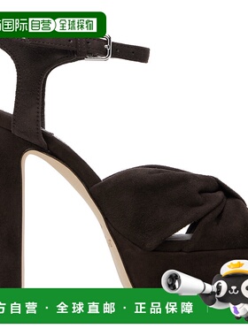 1h可退 潮奢 Jimmy Choo 周仰杰 女士 棕色 Heloise 120 凉鞋 HEL