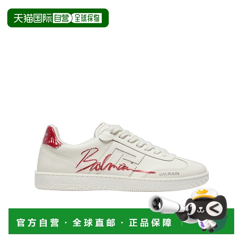 1h可退 BALMAIN 女士运动鞋 EN0VI735LIPSMIQ SS2025 白色