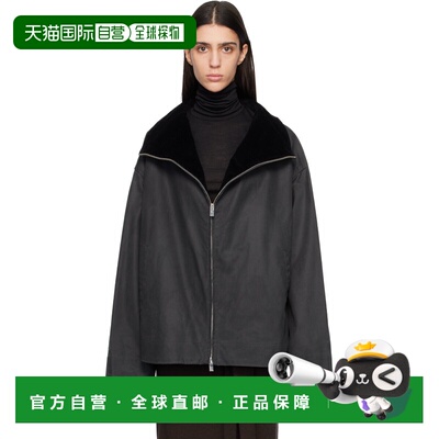 toteme 女士 灰色 Zipped Country 夹克 254WRO0237FB0320263WASH