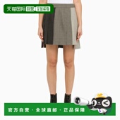 潮奢 拼色百褶半身裙 Thom 汤姆 1h可退 女士 Browne 布朗 FGC789