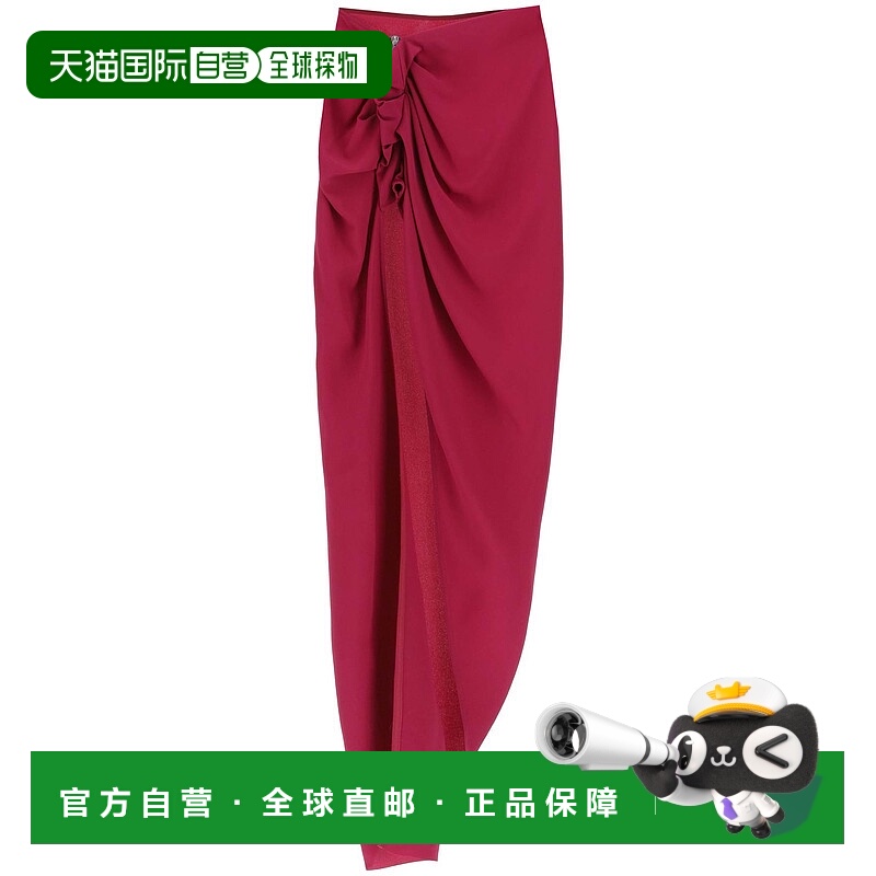 1h可退 RICK OWENS 女士半身裙 RO01C5376CC23 SS2023 红色
