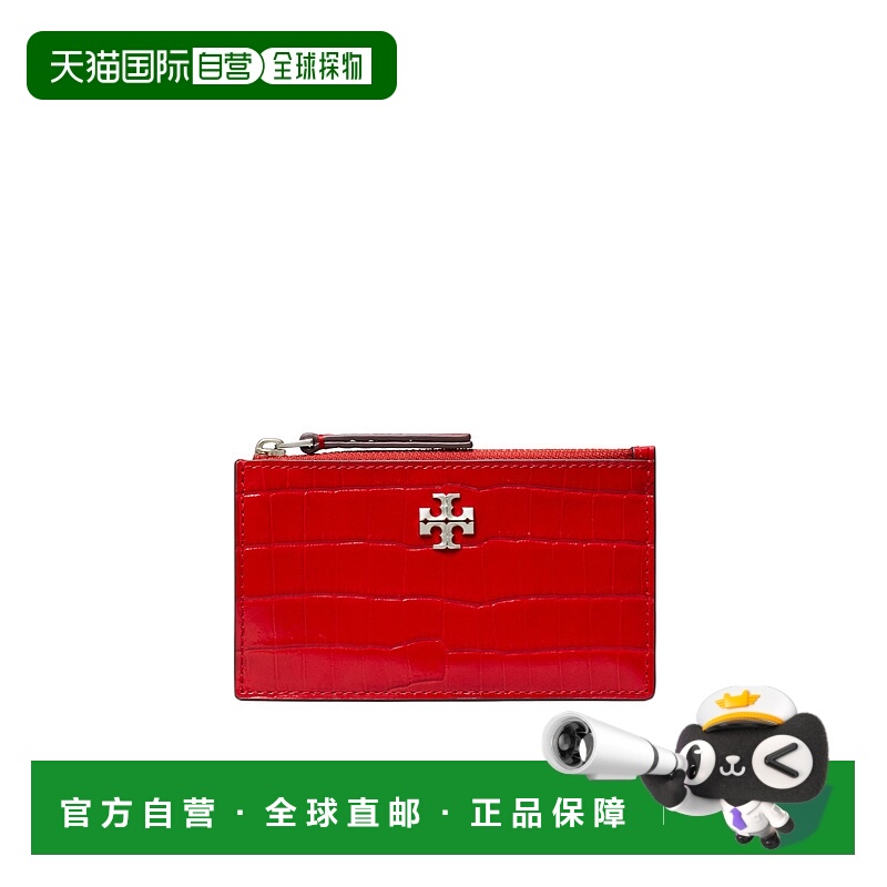 TORY BURCH 女士钱包 174546600 AW2025 红色 Portacarte Con Zip
