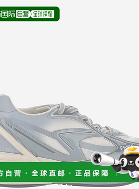 FENDI 女士运动鞋 8E8452ARI1F1OGU AW2024 蓝色 徽标系带休闲运