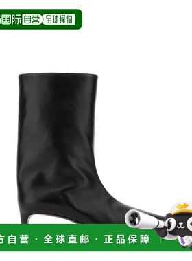 JIL SANDER 女士靴子 J15WU0015P4833001 CO 黑色 HALF BOOT VIT