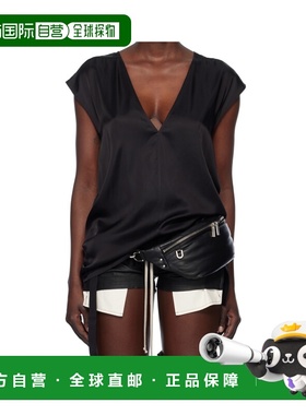 RICK OWENS 女士背心吊带 RP01E7118SCH09 SS2025 黑色