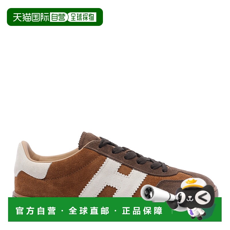 1h可退 HOGAN 女士运动鞋 HXW6470FB6TTQ70MB7 AW2025 棕色