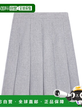 CELINE 女士半身裙 RJ02V0F85FYP2 SS2025灰色百褶裙