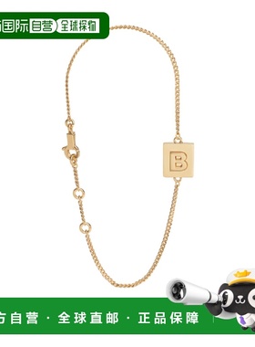 CELINE 女士项链 46B1B6BRA35OR SS2022 黄色 字母B手链