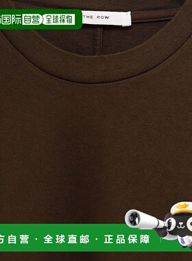 THE ROW 女士T恤 9008K526SPA AW2025 军绿色 圆领T恤