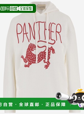 VALENTINO 女士卫衣 8B3MF25HA53AS0 SS2026 白色