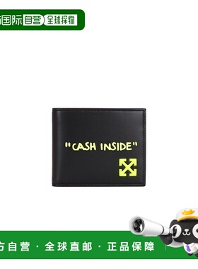 1h可退 潮奢 off-white 女士 Jitney Quote 二摺钱包 OMNC098F25L