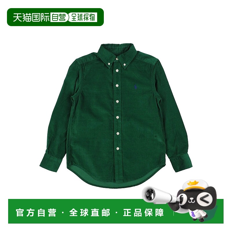 1h可退 潮奢 Polo Ralph Lauren Polo 拉夫 劳伦 男童 纯色衬衫童