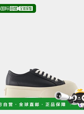 MARNI 女士运动鞋 SNZW003020P7226 SS2025 黑色 Marni Laced Up