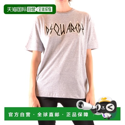 DSQUARED2 女士T恤 S72GD0191S22146857MGREY AW2025