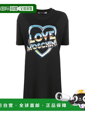 1h可退 MOSCHINO 女士半身裙 W592322E1698C74 SS2020 黑色