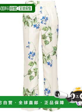 PRADA 女士休闲裤 P294HSOOO14NZF0K74TALCO SS2025阔腿裤
