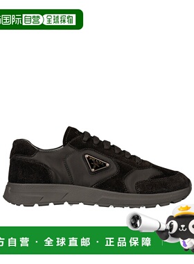 PRADA 男士休闲鞋 2EE455D7RFG000F0002 CO 黑色 系带运动鞋