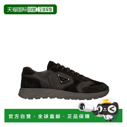 PRADA 男士休闲鞋 2EE455D7RFG000F0002 CO 黑色 系带运动鞋