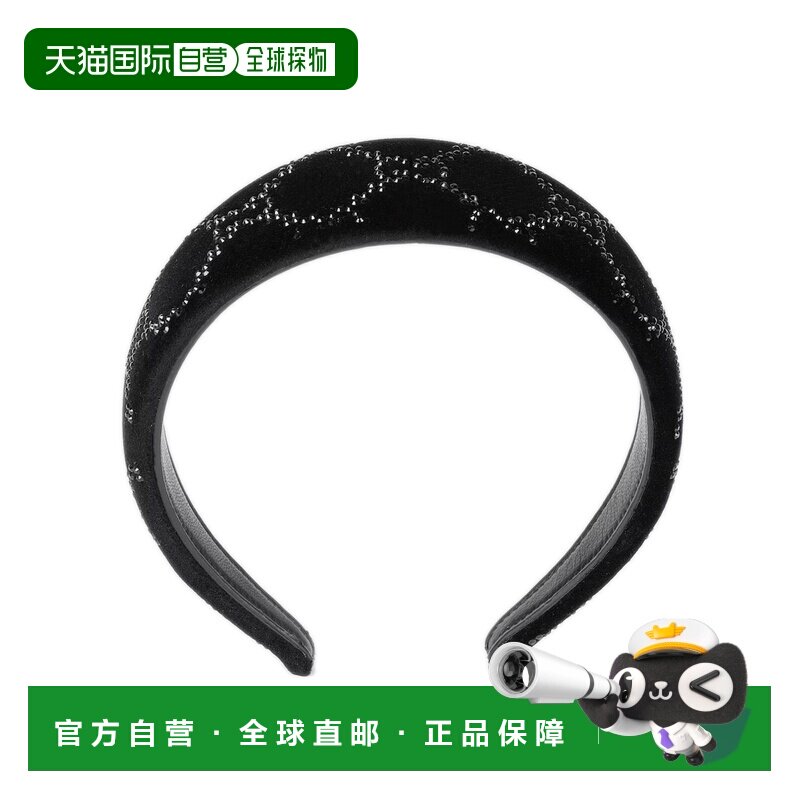 1h可退 GUCCI 女士发饰 8538123HBHB1000 SS2026 黑色