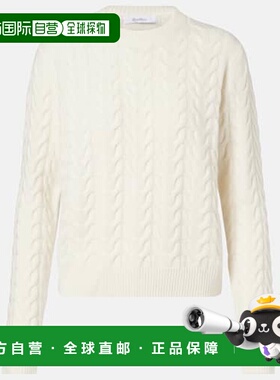 1h可退 潮奢 MaxMara 麦斯玛拉 女士 Aramis 粗线针织羊绒毛衣