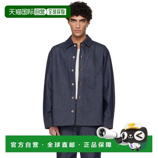 1h可退 潮奢 A.P.C. 男士 海军蓝 Japanese 牛仔夹克 COGDFM32022