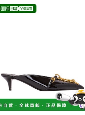 BALMAIN 女士高跟鞋 FN1UR155LPAT0PA AW2025 黑色 Balmain Sanda