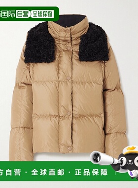 1h可退 潮奢 Moncler 盟可睐 女士 Castelnou fleece-trimmed she