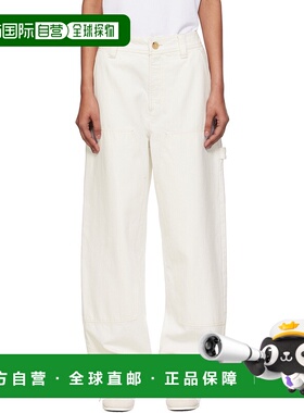 A.P.C. 男士牛仔裤 COGZVM08484AAC AW2025 白色 腰带环牛仔裤