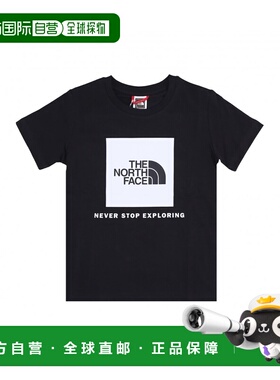 THE NORTH FACE 男童T恤 NF0A7X5CKKY41 CO 黑色 BOX S/S TEE
