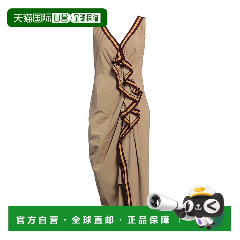 1h可退 潮奢 Dries Van Noten 德赖斯 范诺顿 女士 中长连衣裙