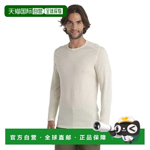 ICEBREAKER 200 奥西斯 克鲁 美利奴羊毛长袖基础层 男士户外