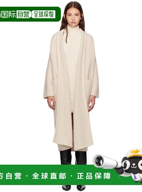 1h可退 潮奢 Lauren Manoogian 女士 灰白色 Long Shawl 开衫 HPS