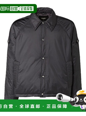FENDI 男士夹克 FAA968AVIRF0GME AW2025 黑色 长袖夹克