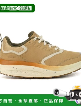 Keen 女士 WK400 皮革狩猎风格/桦木色徒步鞋皮鞋 1028098