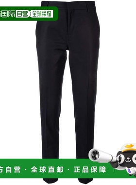 Ami Paris 女士休闲裤 FTR004WV0023430 AW2023 蓝色