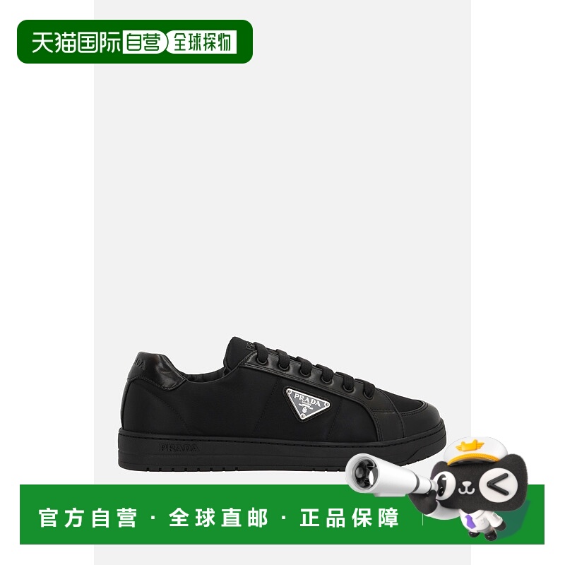 1h可退 潮奢 Prada 普拉达 男士 Downtown 软羊皮运动鞋(and Re-N