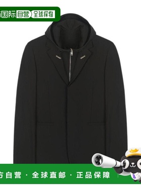 GIVENCHY 男士夹克 BM30AU13SA001 AW2021 黑色 Nylon jacket