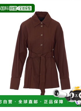 PINKO 女士衬衫 106153A2ERL78 SS2026 棕色 PINKO CHERYL jacket