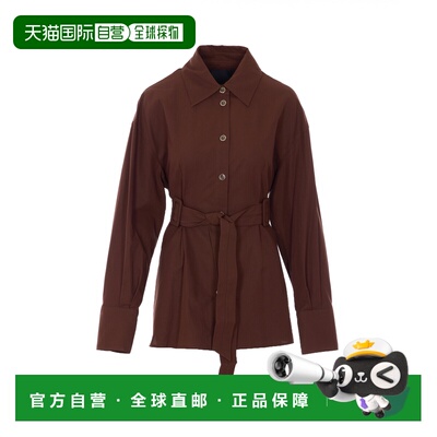 PINKO 女士衬衫 106153A2ERL78 SS2026 棕色 PINKO CHERYL jacket