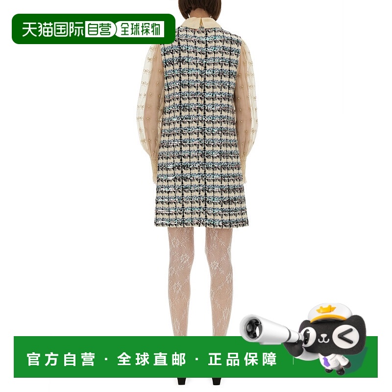 1h可退 VALENTINO 女士连衣裙 7B3VADR59E6CV1 AW2025 浅棕色
