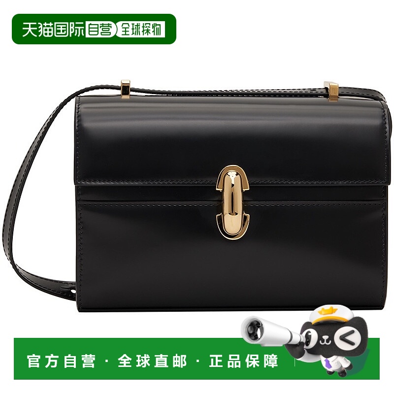 1h可退 潮奢 SAVETTE 女士 黑色 Symmetry 19 单肩包 H0041919