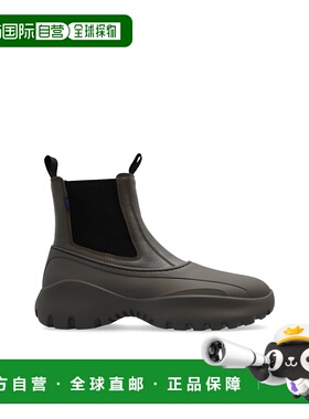 BURBERRY 男士靴子 8099099C1173LOCH CO 绿色 Leather ankle boo