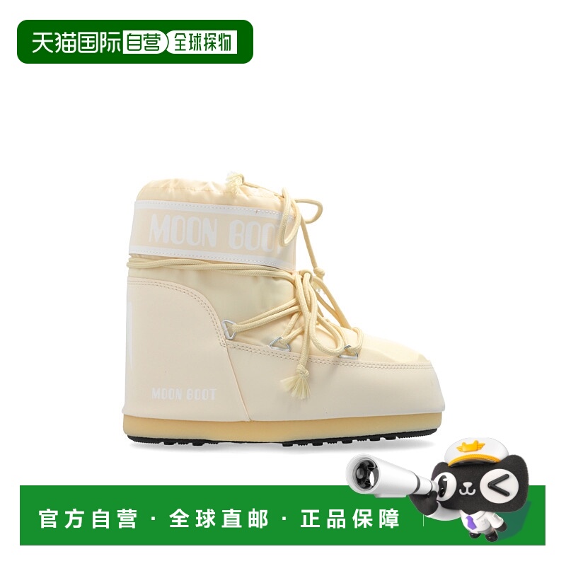1h可退 MOON BOOT 女士雪地靴 80D14093400L002F CO 米白色 Snow