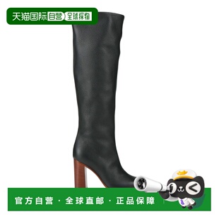 1h可退 潮奢 KHAITE 女士 靴子 black黑色 舒适时尚长筒靴