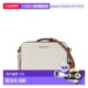 专柜款 Michael Kors GINNY中号PVC老花配皮女士斜挎相机包32F8GF
