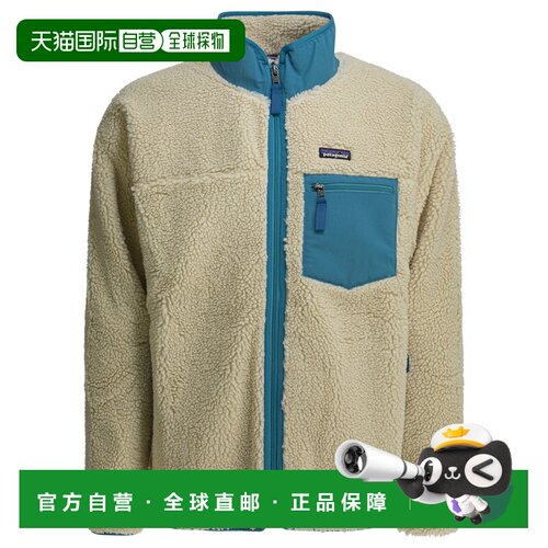 Patagonia 男士抓绒衣 23057DNSE CO 米白色 CLASSIC RETRO-X - F