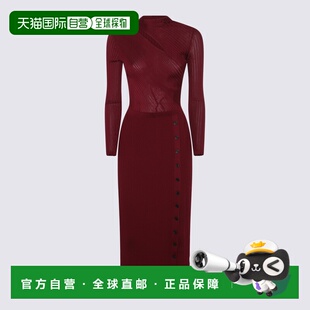 付款1h内可退 SELF-PORTRAIT 女士连衣裙 PF25080MBUBURGUNDY AW2