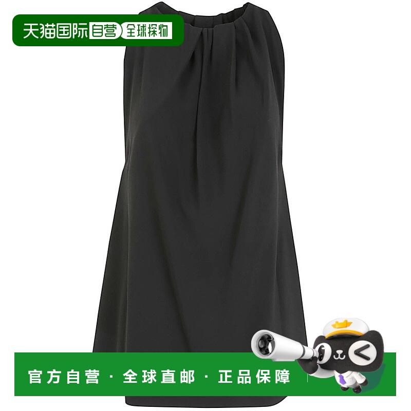 1h可退 RICK OWENS 女士衬衫 RP01D2133CC09 SS2024 黑色 BAG TOP